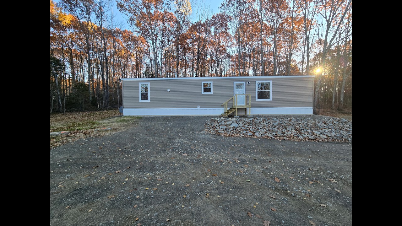 2026 New 2 BR Mobile home on private lot in Country yet close to town - 145 Clark Rd Winterport